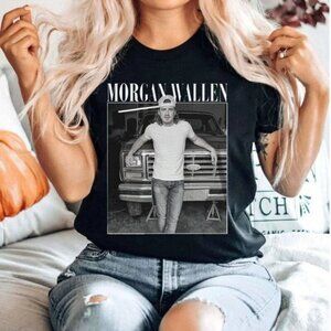 Morgan Wallen Graphic Shirt Country Music Tour Tee Retro Southern Concert 86